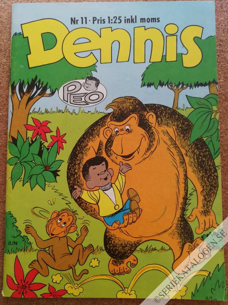 Framsida på Dennis #11 (1969)