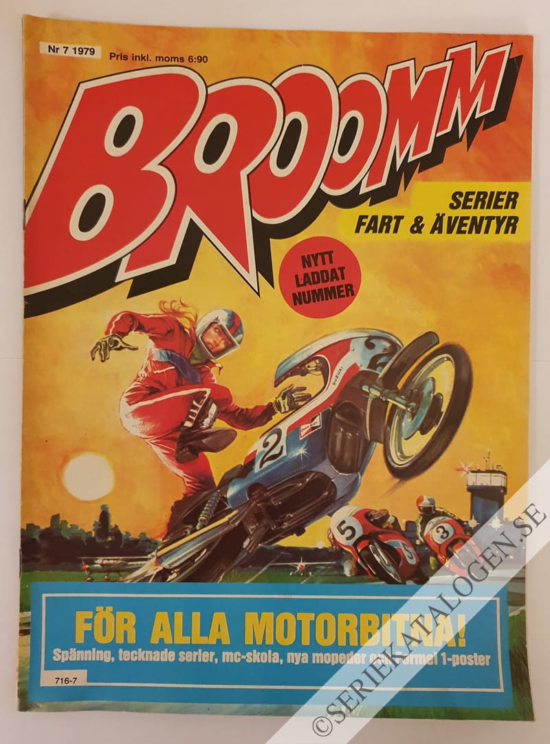 Framsida på Broomm #7 (1979)