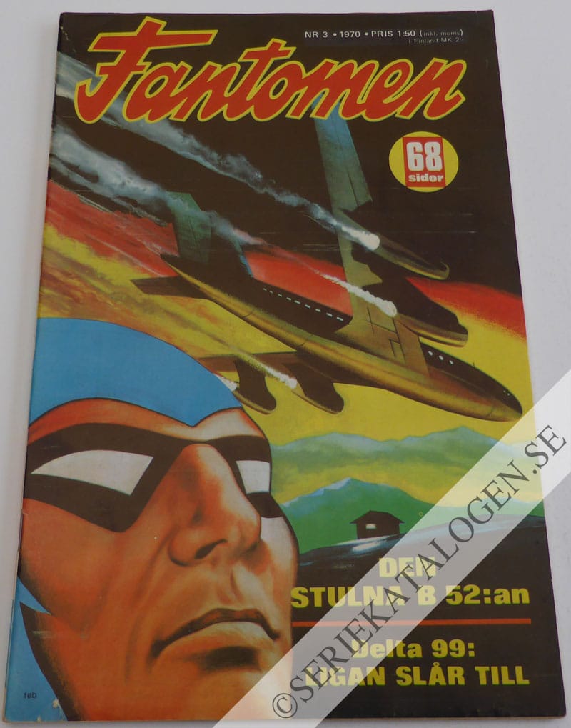 Framsida på Fantomen #3 (1970)