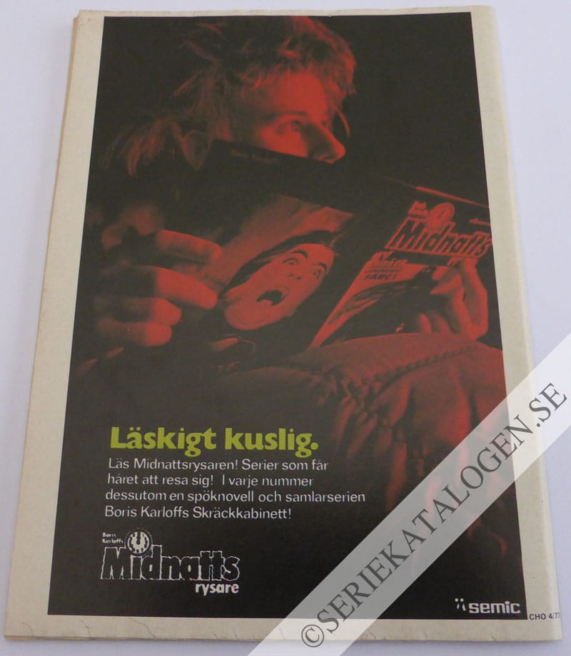 Baksida på Märket efter satans klor (1973)