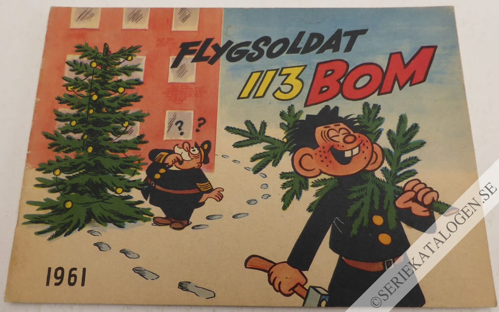 Framsida på Flygsoldat 113 Bom # (1960)