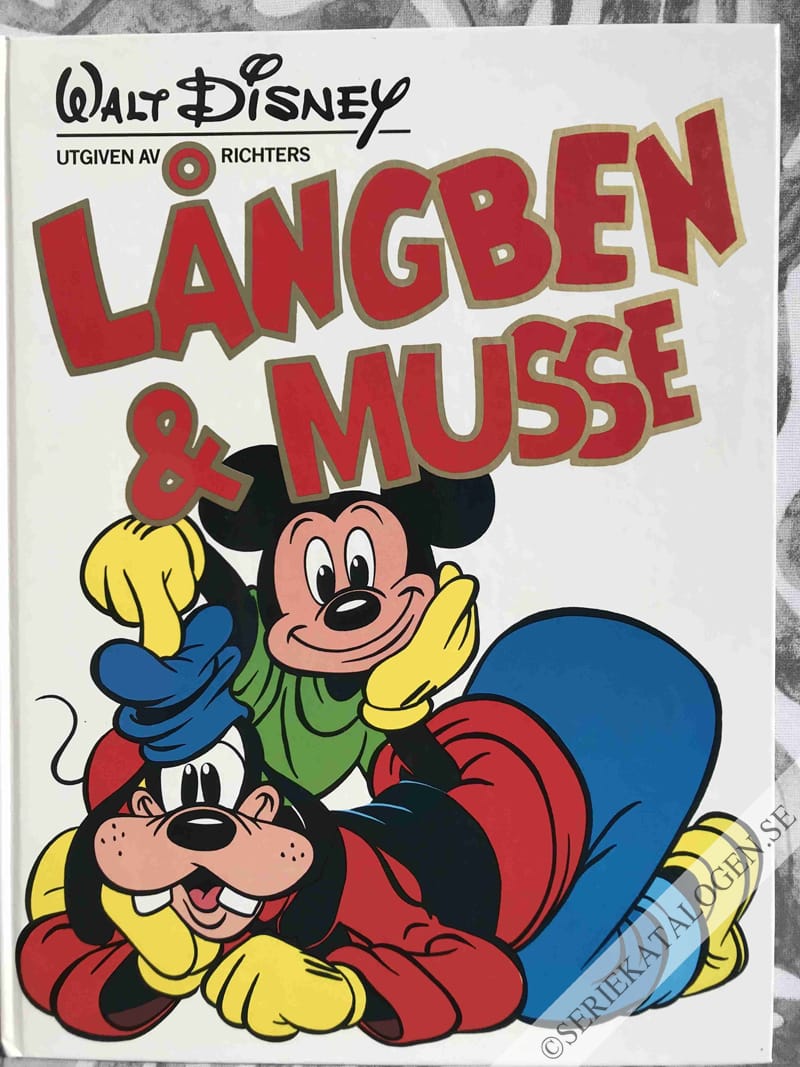 Framsida på Jag-böckerna Långben & Musse (1985)