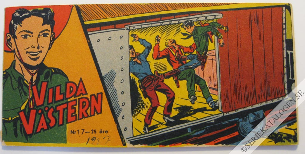 Framsida på Vilda Västern #17 (1957)