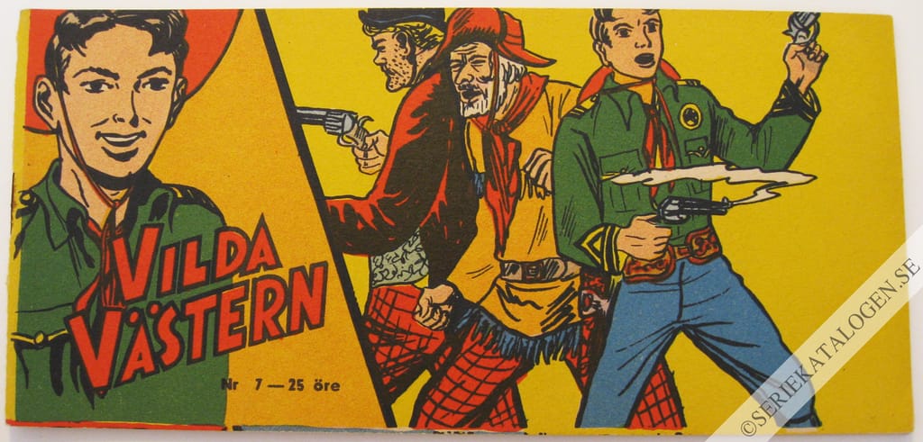 Framsida på Vilda Västern #7 (1956)