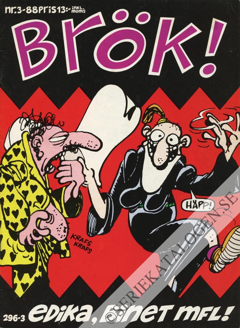 Framsida på Brök! #3 (1988)