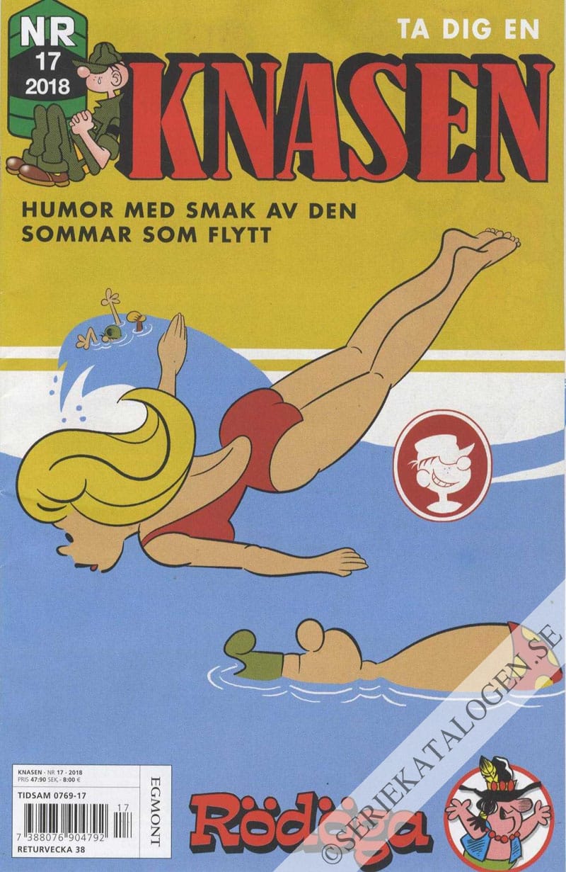 Framsida på Knasen #17 (2018)
