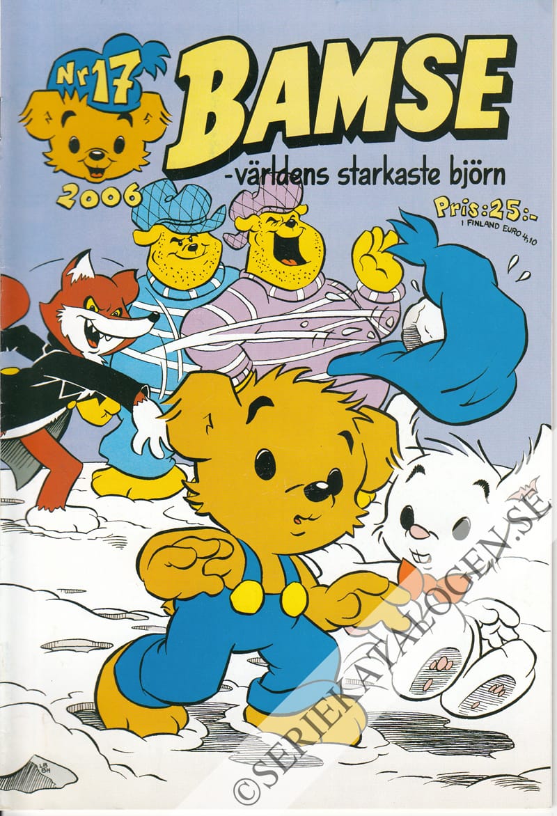 Framsida på Bamse #17 (2006)