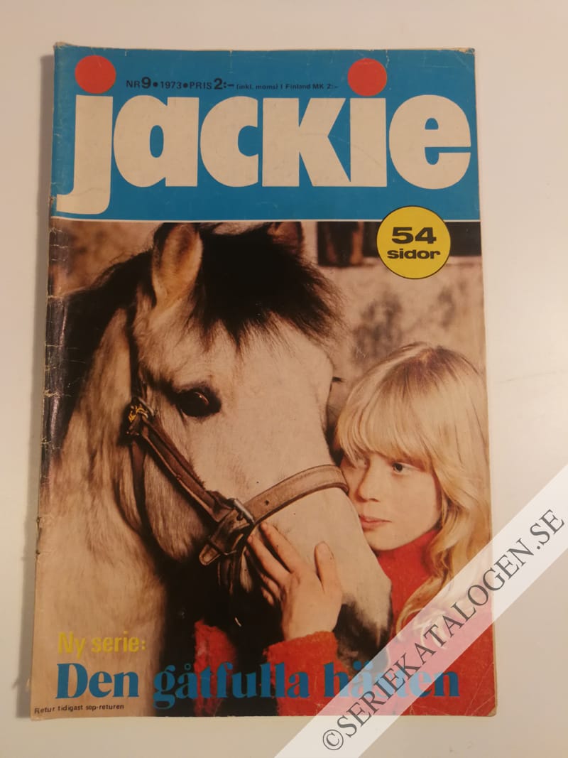 Framsida på Jackie #9 (1973)