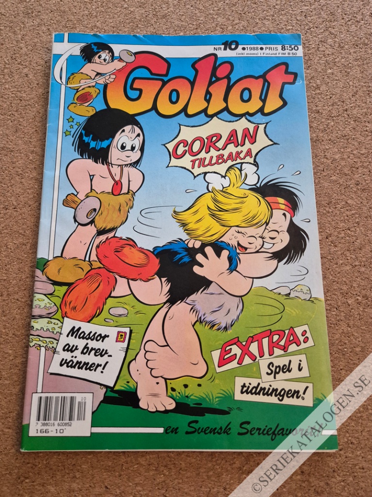 Framsida på Goliat #10 (1988)