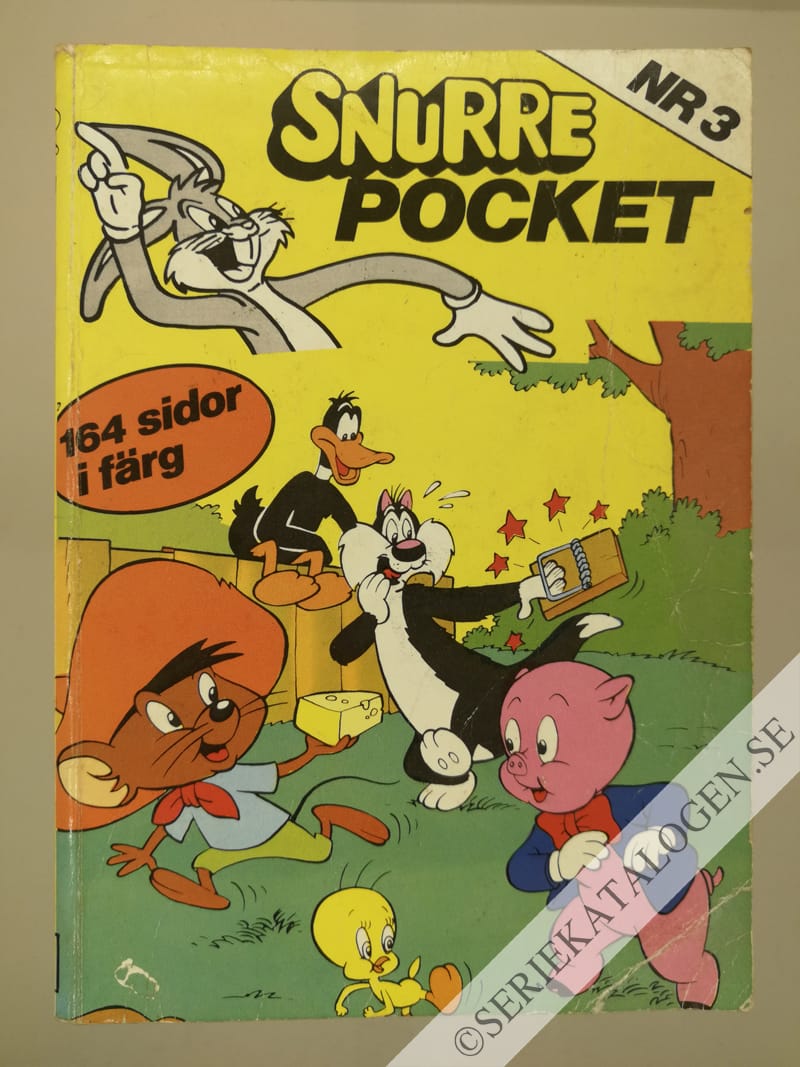 Framsida på Snurre pocket #3 (1982)
