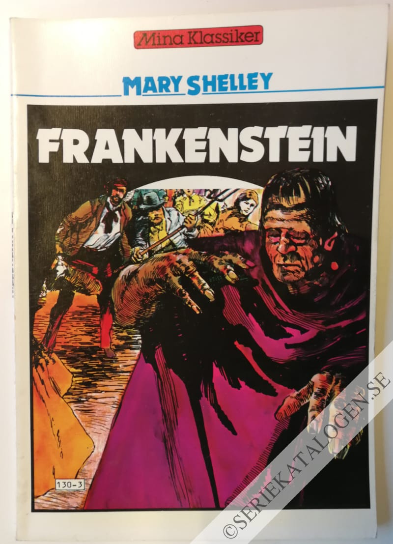 Framsida på Mina klassiker Frankenstein (1978)