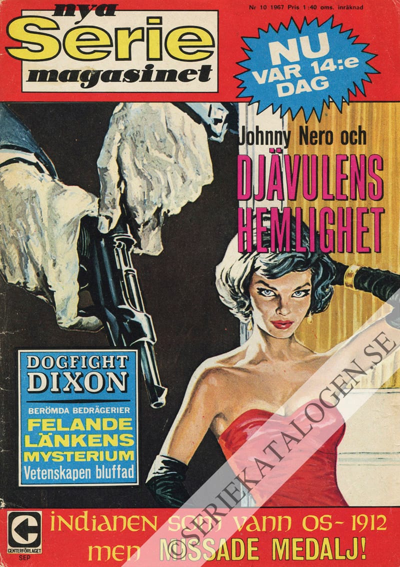 Framsida på Seriemagasinet #10 (1967)