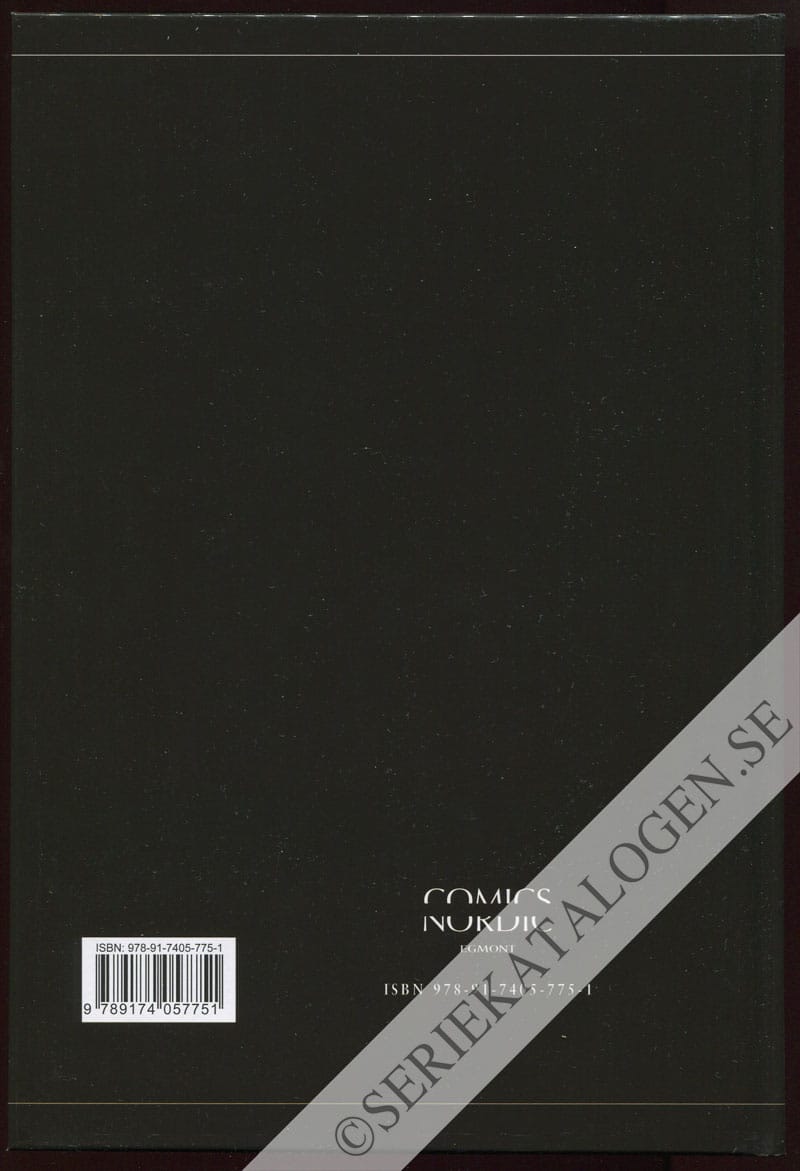 Baksida utan skyddsomslag (2013)