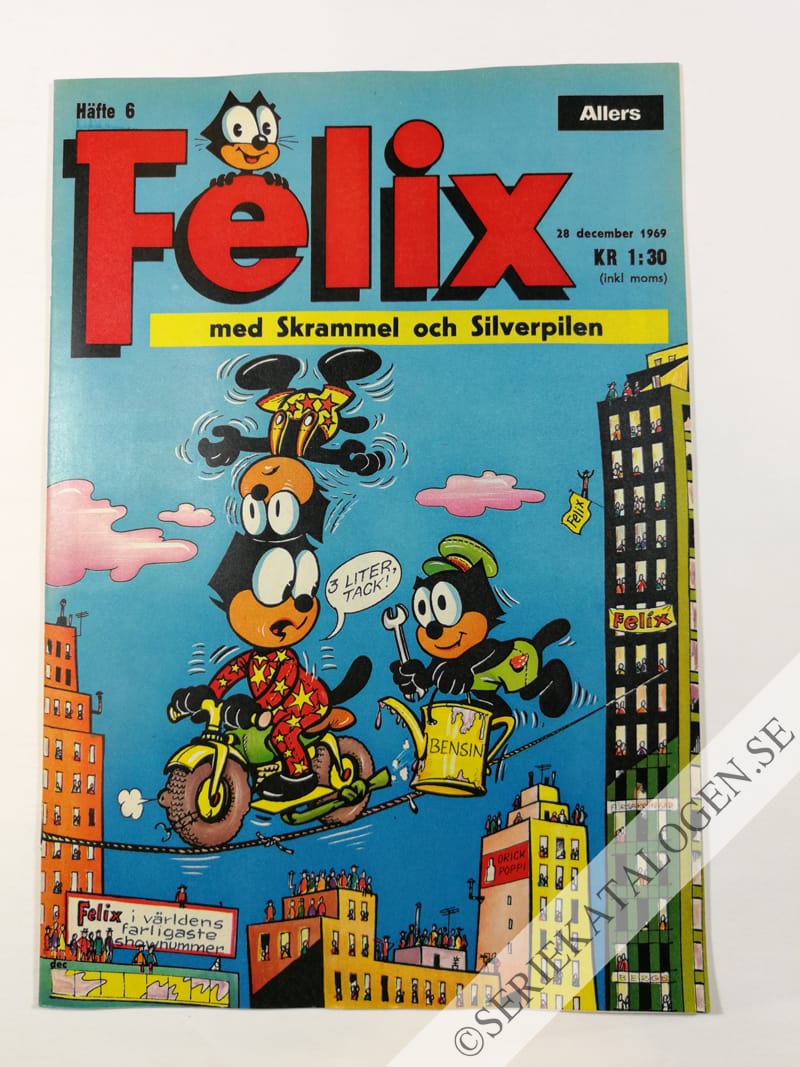 Framsida på Felix #6 (1969)