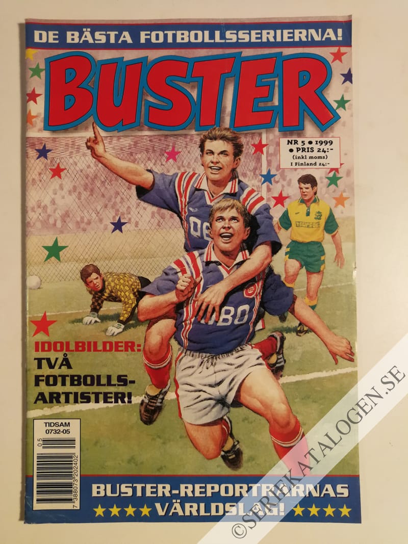 Framsida på Buster #5 (1999)