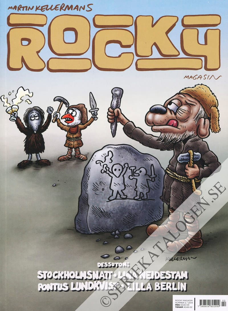 Framsida på Martin Kellermans Rocky #2 (2014)