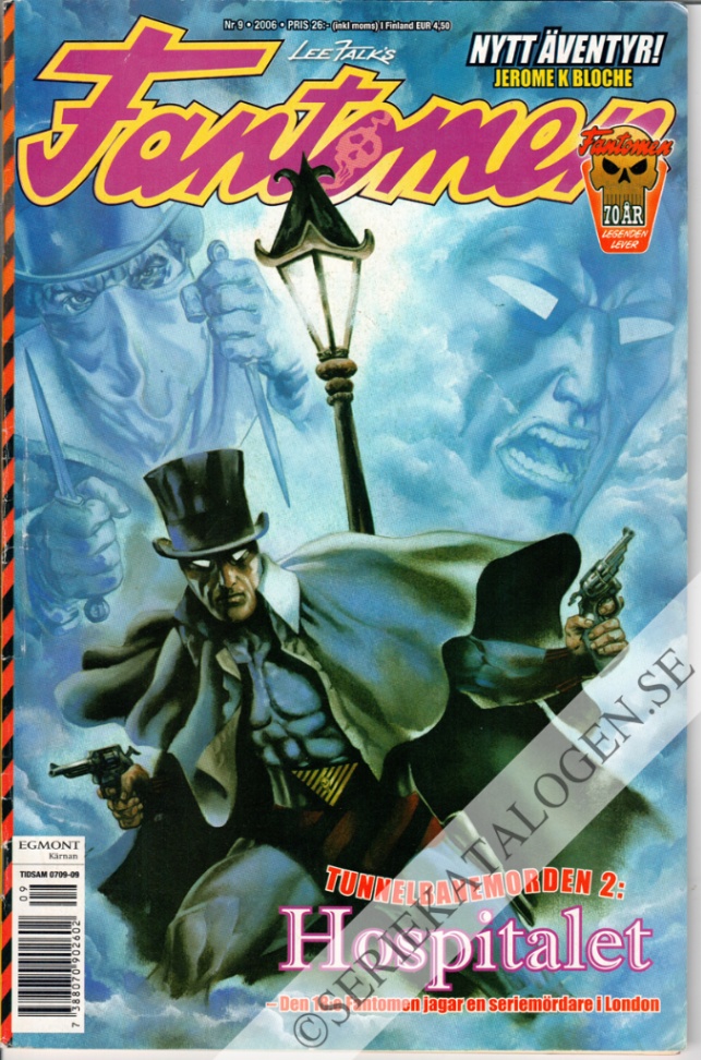 Framsida på Fantomen #9 (2006)