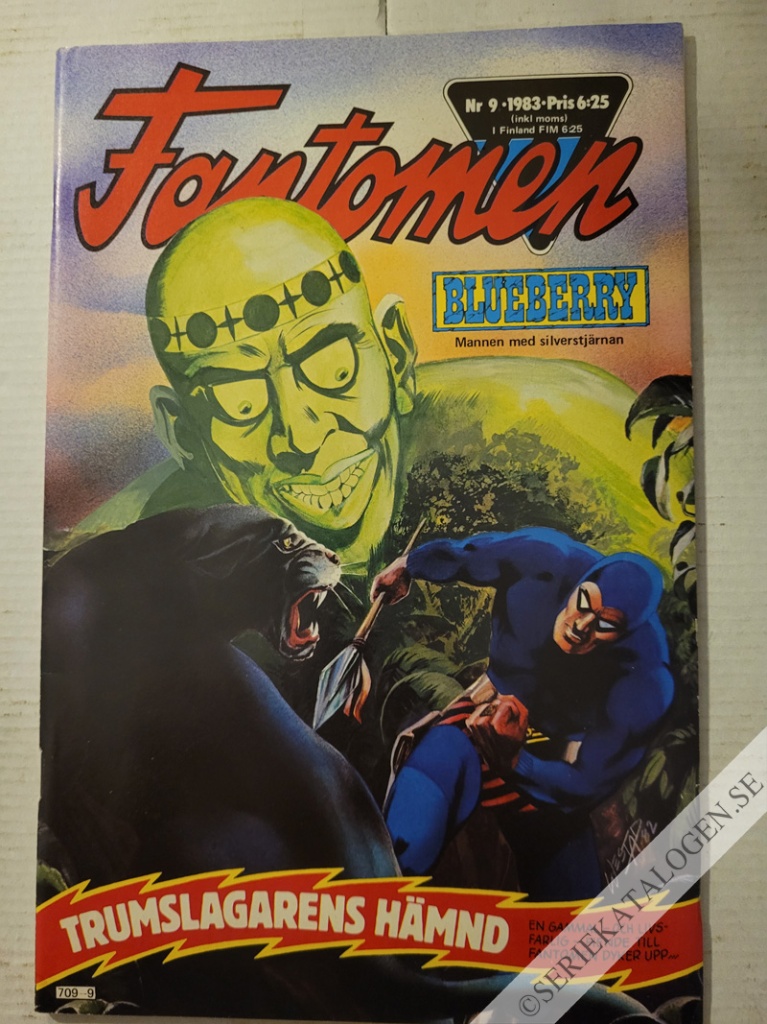 Framsida på Fantomen #9 (1983)
