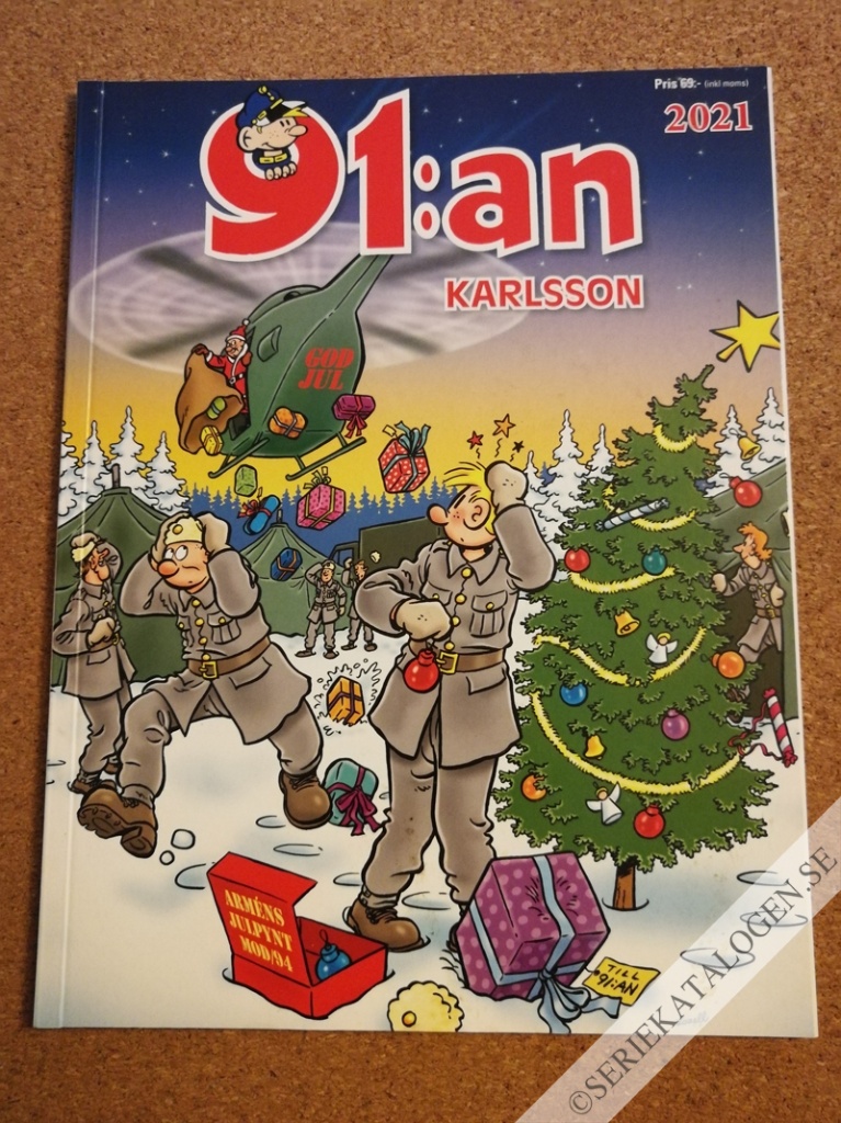 Framsida på 91:an Karlsson # (2021)