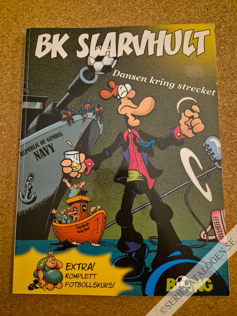 Framsida på BK Slarvhult Dansen kring strecket (2009)