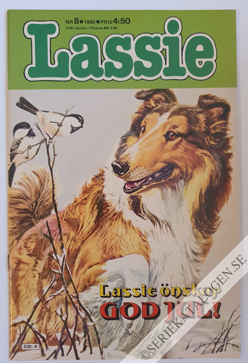 Framsida på Lassie #8 (1980)