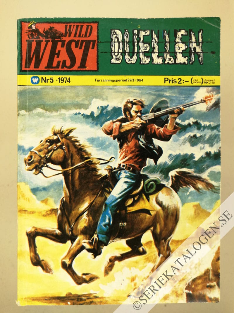 Framsida på Duellen (1974)