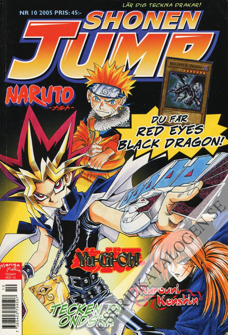 Framsida på Shonen jump #10 (2005)