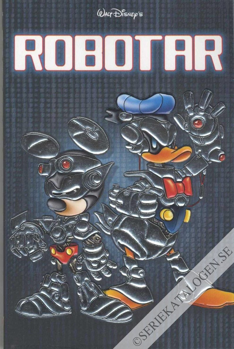 Framsida på Kalle Ankas pocket special Robotar (2019)