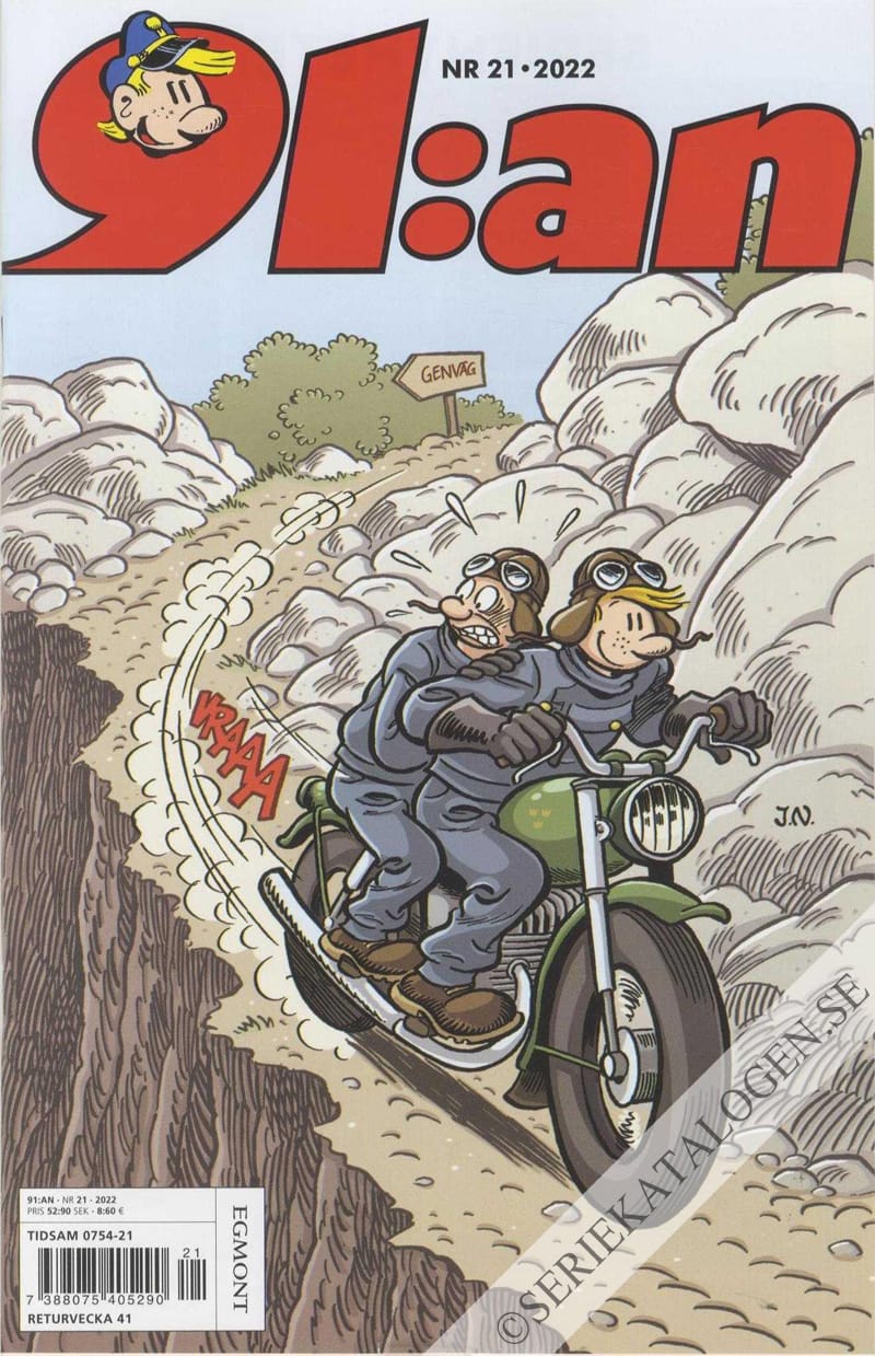 Framsida på 91:an #21 (2022)