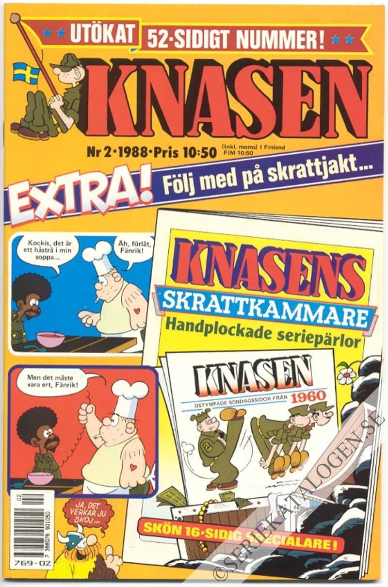 Framsida på Knasen #2 (1988)