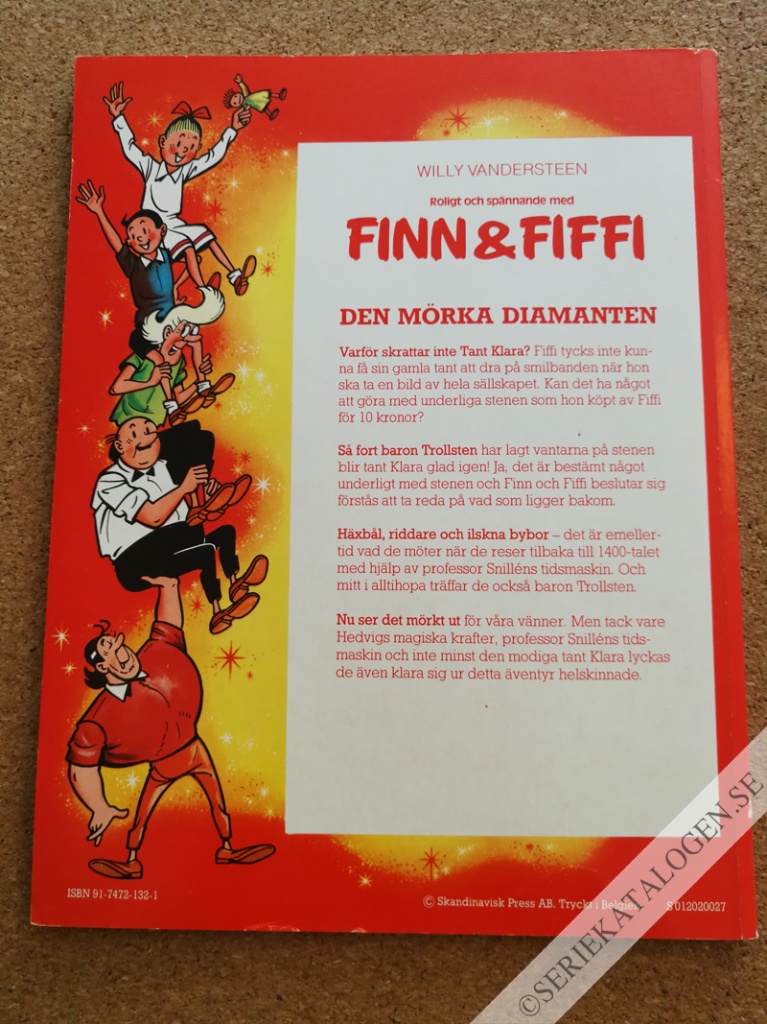 Baksida på Den mörka diamanten (19??)