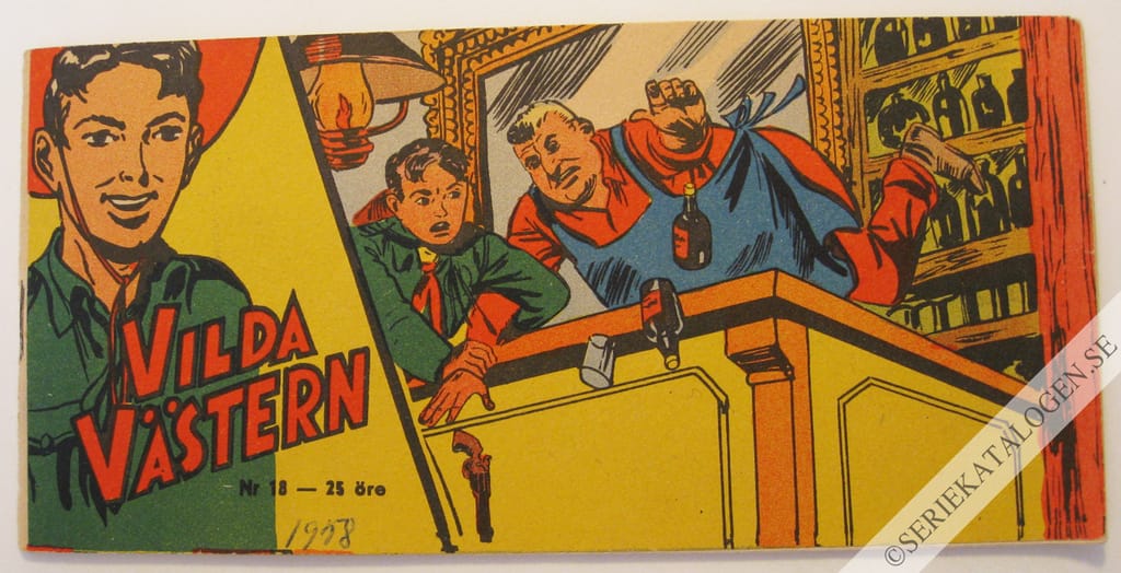 Framsida på Vilda Västern #18 (1958)