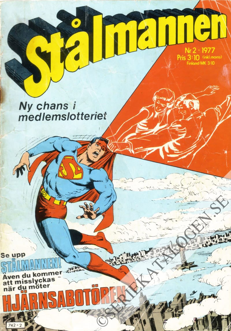 Framsida på Stålmannen #2 (1977)