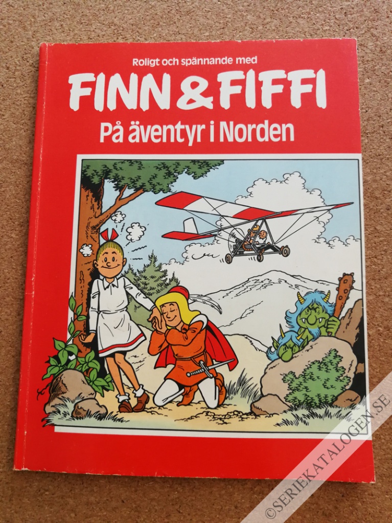 Framsida på Finn & Fiffi På äventyr i Norden (1985)