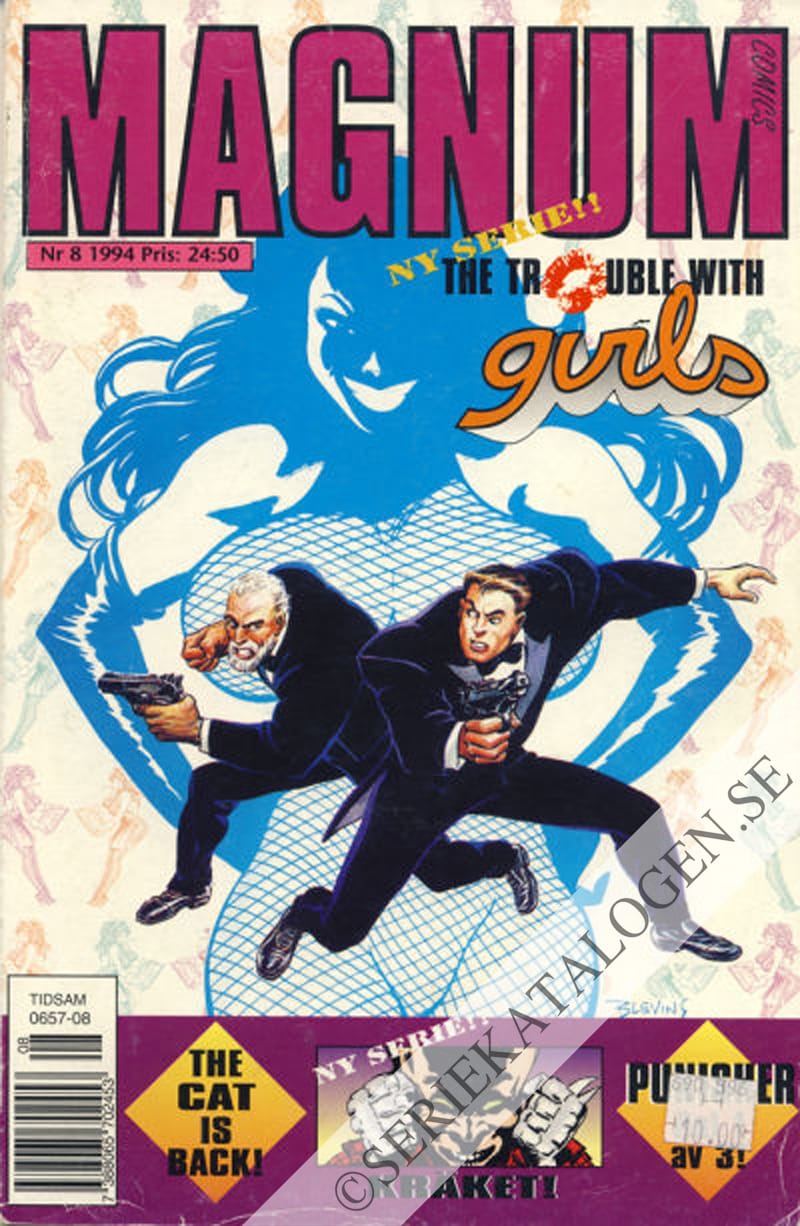 Framsida på Magnum comics #8 (1994)