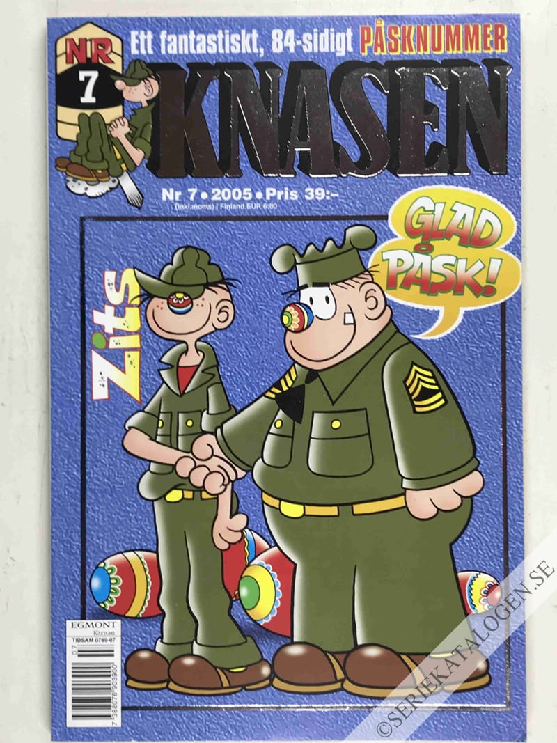 Framsida på Knasen #7 (2005)