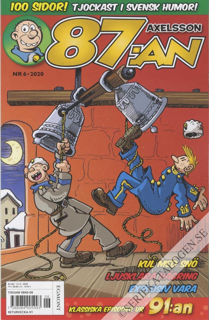 Framsida på 87:an Axelsson #6 (2020)