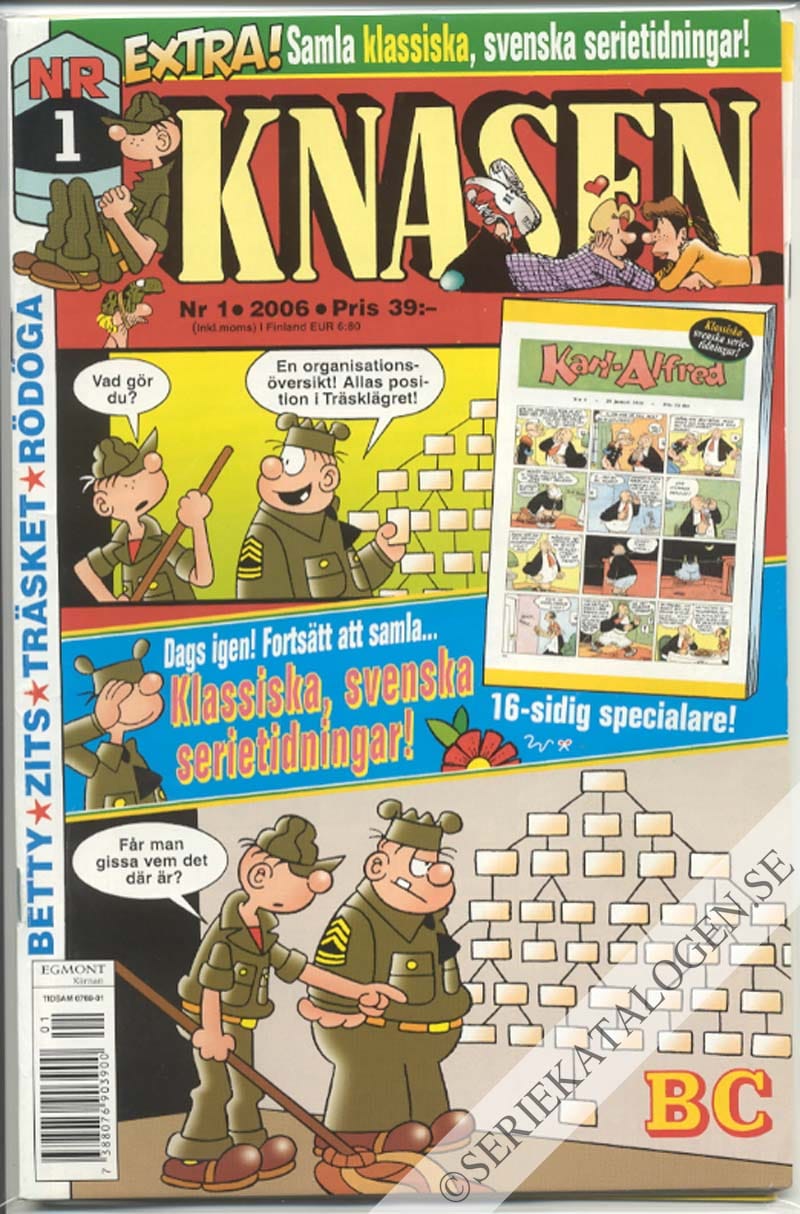 Framsida på Knasen #1 (2006)