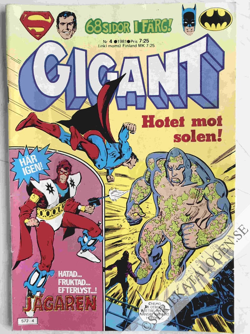 Framsida på Gigant #4 (1981)