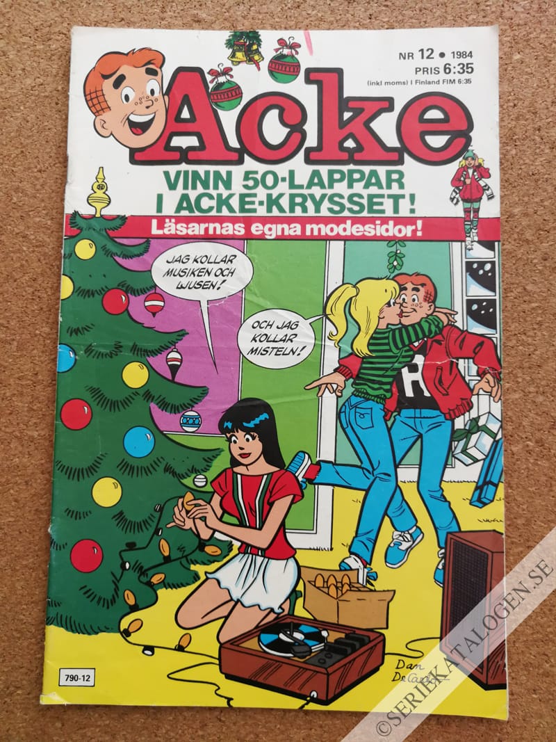 Framsida på Acke #12 (1984)