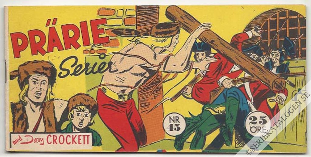 Framsida på Prärie-serier #45 (1959)