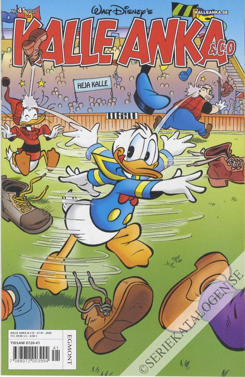 Framsida på Kalle Anka & C:o #41 (2020)