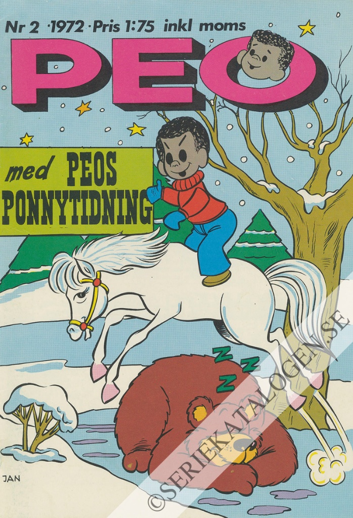 Framsida på Peo #2 (1972)