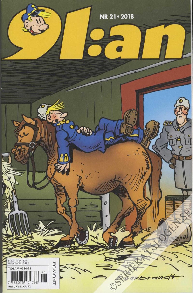 Framsida på 91:an #21 (2018)