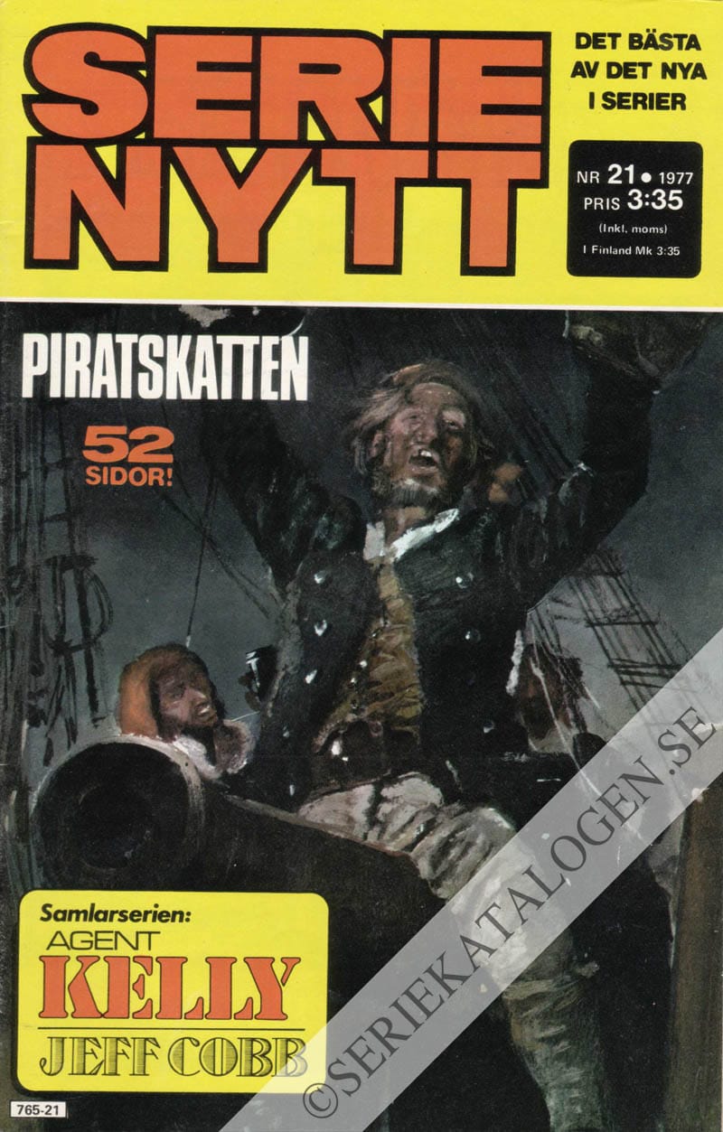 Framsida på Serie-Nytt #21 (1977)
