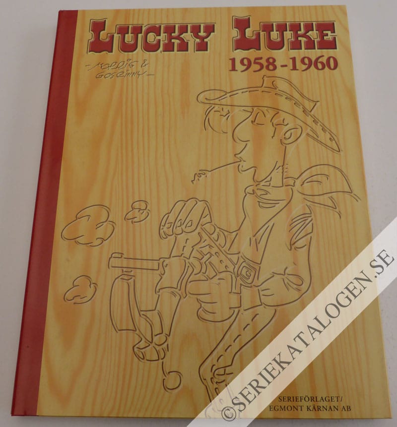 Framsida på Lucky Luke - den kompletta samlingen 1958-1960 (2004)