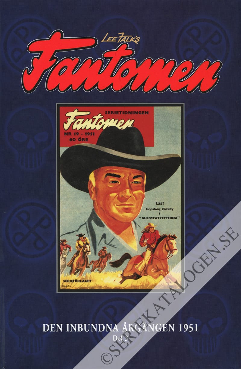 Framsida på Fantomen - den inbundna årgången 1951 del3 (2003)