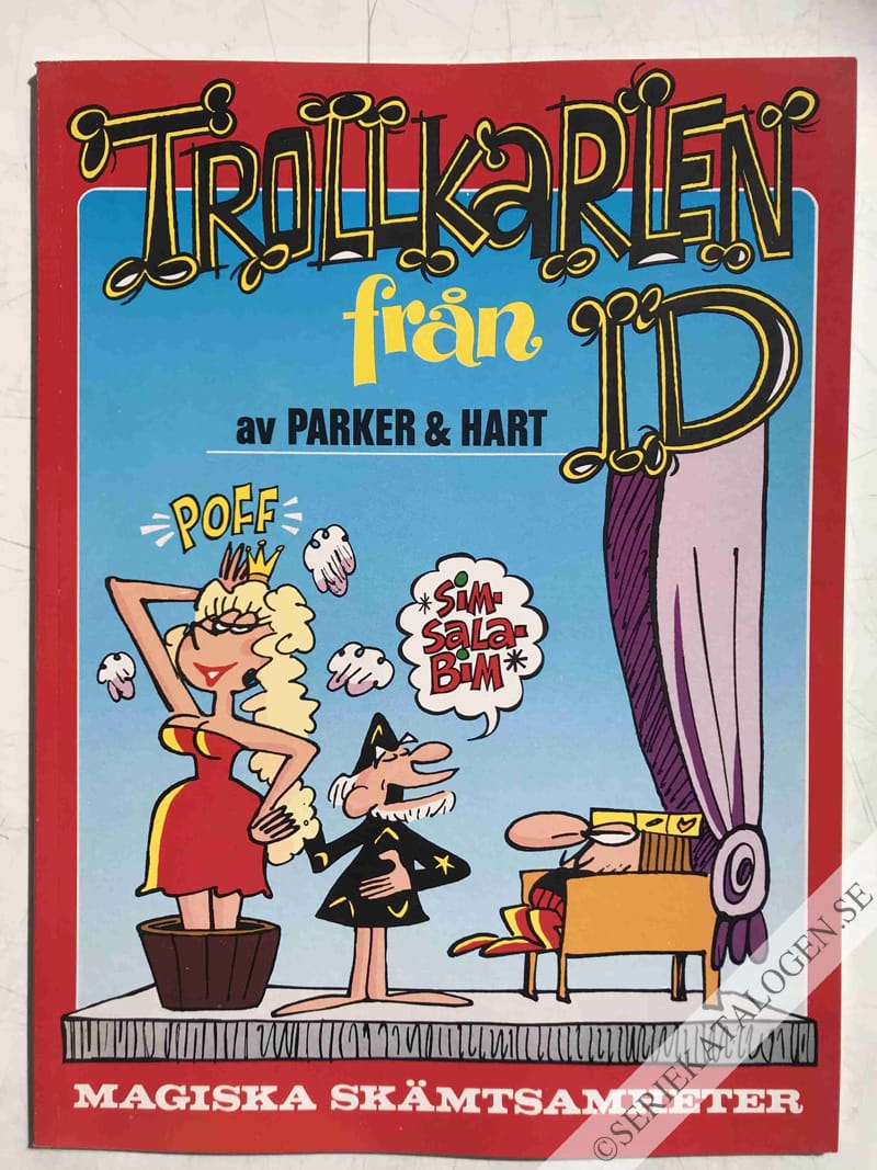 Framsida på Trollkarlen från Id Magiska skämtsamheter (1990)