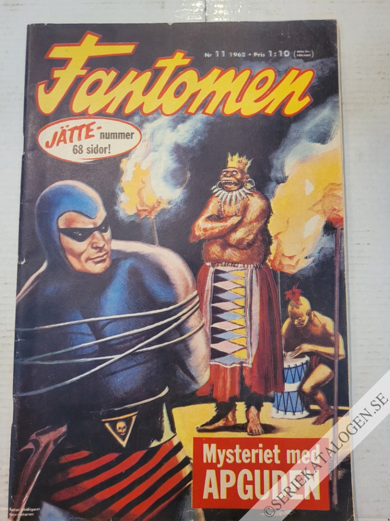 Framsida på Fantomen #11 (1962)