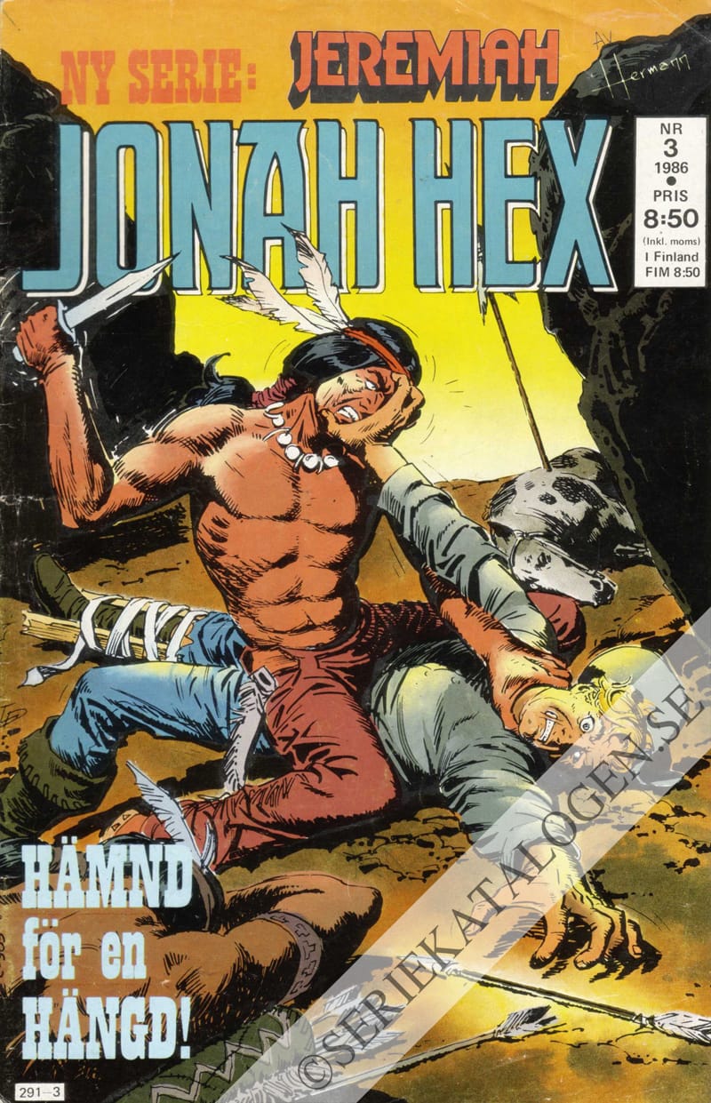 Framsida på Jonah Hex #3 (1986)